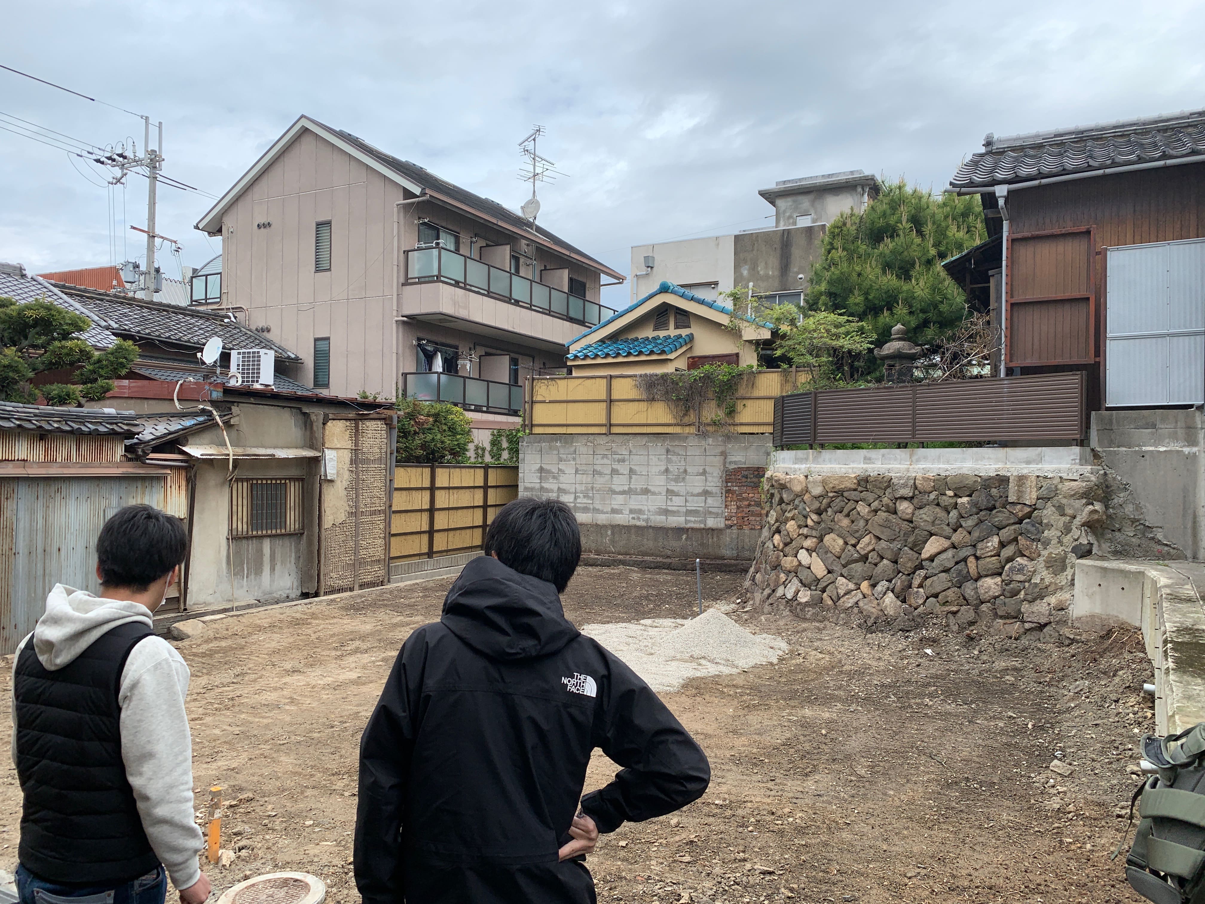 素敵な土地に変身　貝塚市西町　貝塚駅徒歩8分　平屋解体完了しました。