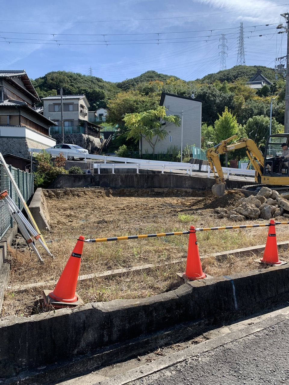 岬町宿泊施設　基礎着工