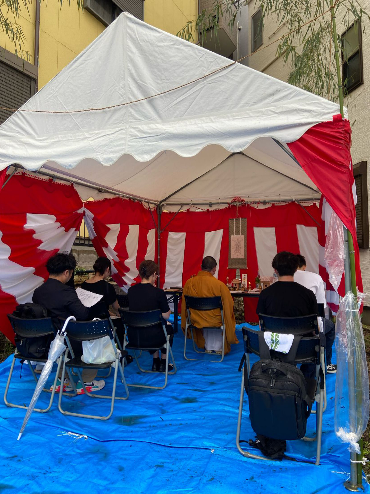 【神戸市中央区】S様邸 新築工事の地鎮祭を執り行いました